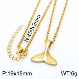 SS Gold-Plating Necklace