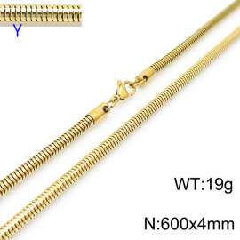 SS Gold-Plating Necklace