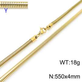 SS Gold-Plating Necklace