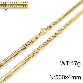 SS Gold-Plating Necklace