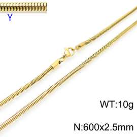 SS Gold-Plating Necklace