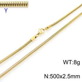 SS Gold-Plating Necklace