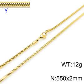 SS Gold-Plating Necklace