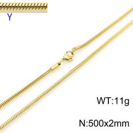 SS Gold-Plating Necklace