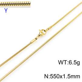 SS Gold-Plating Necklace