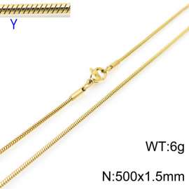 SS Gold-Plating Necklace