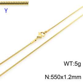 SS Gold-Plating Necklace