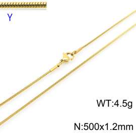 SS Gold-Plating Necklace