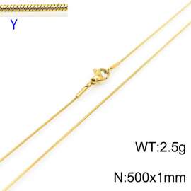 SS Gold-Plating Necklace