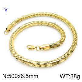 SS Gold-Plating Necklace