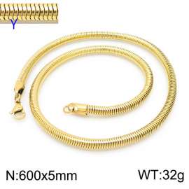 SS Gold-Plating Necklace