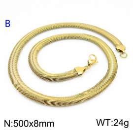 SS Gold-Plating Necklace