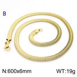 SS Gold-Plating Necklace