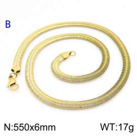 SS Gold-Plating Necklace