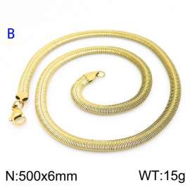 SS Gold-Plating Necklace