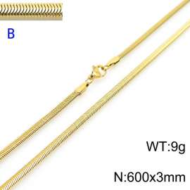 SS Gold-Plating Necklace