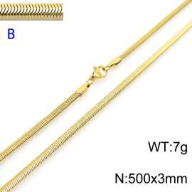 SS Gold-Plating Necklace