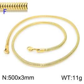 SS Gold-Plating Necklace