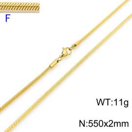 SS Gold-Plating Necklace