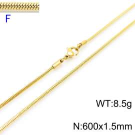 SS Gold-Plating Necklace