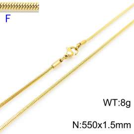 SS Gold-Plating Necklace