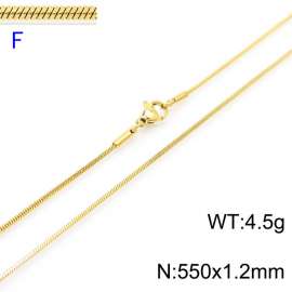 SS Gold-Plating Necklace