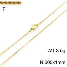 SS Gold-Plating Necklace