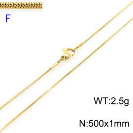 SS Gold-Plating Necklace