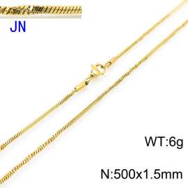 SS Gold-Plating Necklace