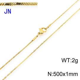 SS Gold-Plating Necklace