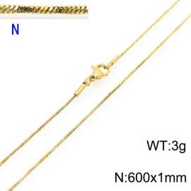 SS Gold-Plating Necklace