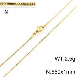 SS Gold-Plating Necklace