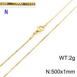 SS Gold-Plating Necklace