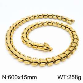 SS Gold-Plating Necklace