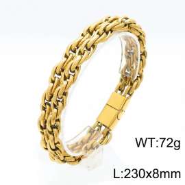 Stainless Steel Gold-plating Bracelet