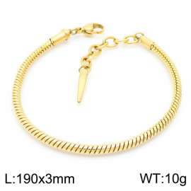 Stainless Steel Gold-plating Bracelet