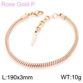 Stainless Steel Rose Gold-plating Bracelet