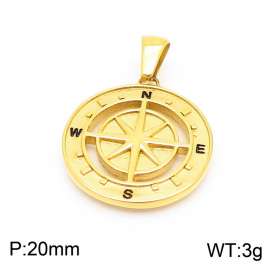 Stainless Steel Gold-plating Pendant