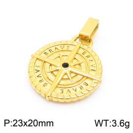 Stainless Steel Gold-plating Pendant