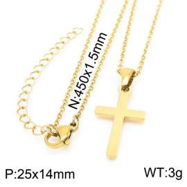 SS Gold-Plating Necklace