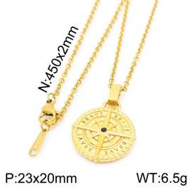 SS Gold-Plating Necklace