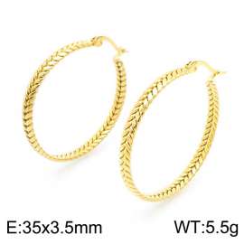 SS Gold-Plating Earring