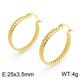 SS Gold-Plating Earring