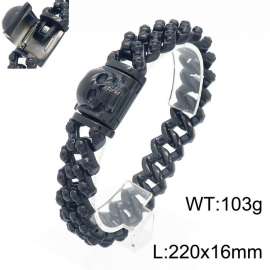 Stainless Skull Bracelet