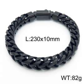 Stainless Steel Black-plating Bracelet