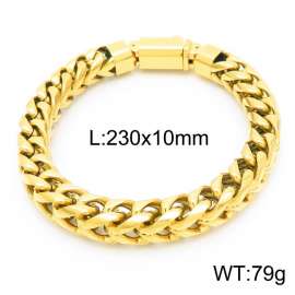 Stainless Steel Gold-plating Bracelet