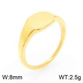 Stainless Steel Gold-plating Ring