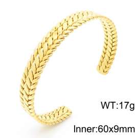 Stainless Steel Gold-plating Bangle