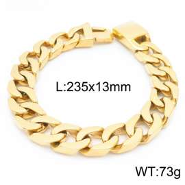 Stainless Steel Gold-plating Bracelet