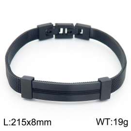 Stainless Steel Black-plating Bracelet